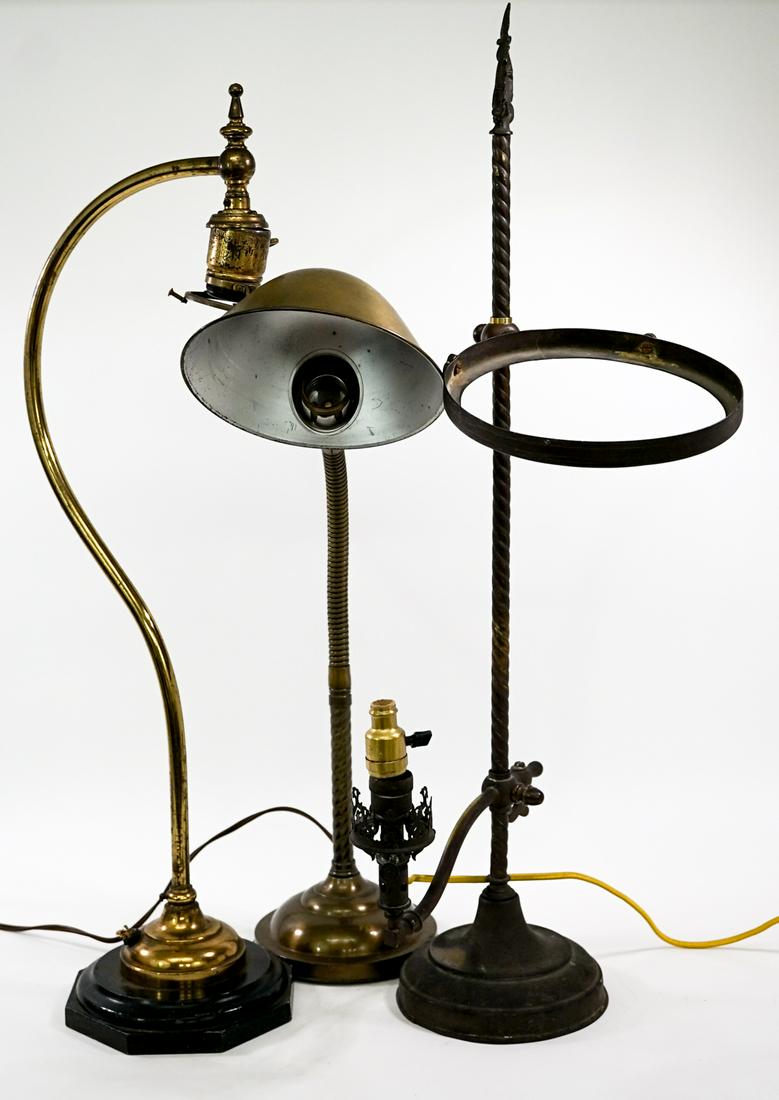 Vintage (3) Desk Lamps (1 of 13)