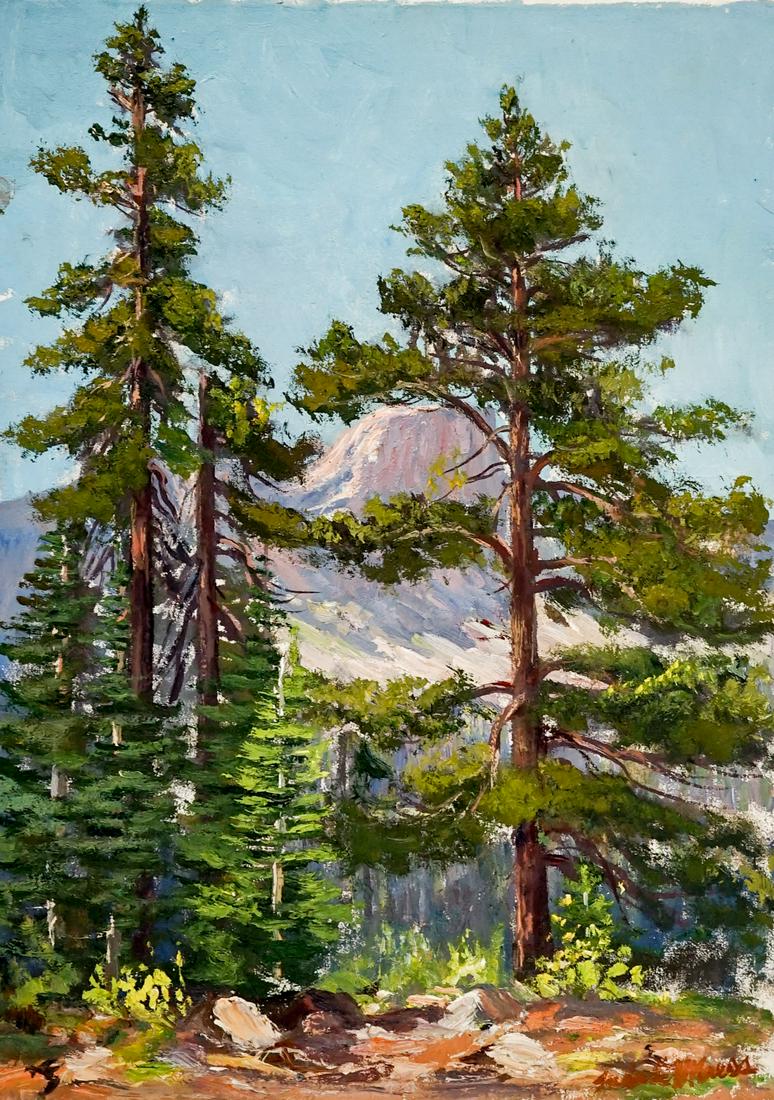 Frederick B. Kress Oil on Cloth (1 of 4)