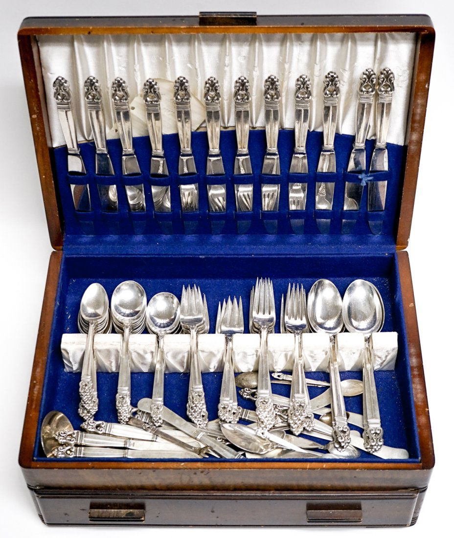 International Royal Danish Sterling Flatware (1 of 5)