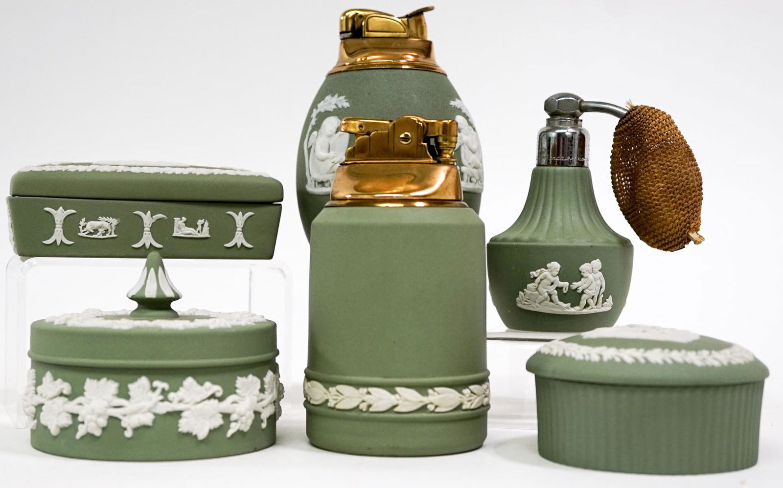 Wedgwood (6) Vanity Items [Green] (1 of 11)