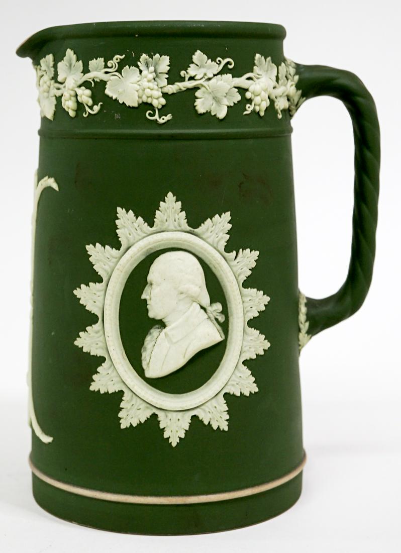 Wedgwood Jasperware Washington Franklin Jug (1 of 8)