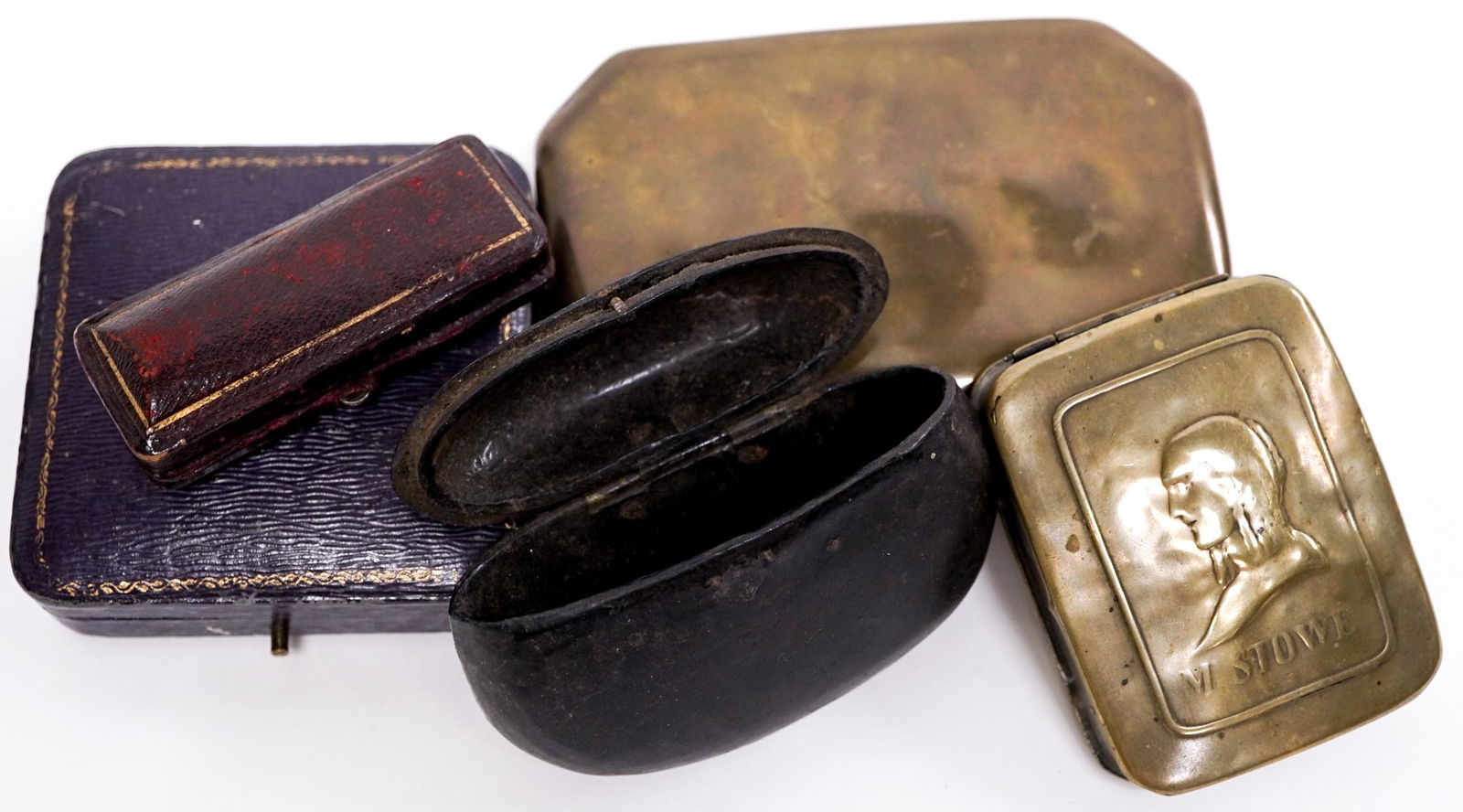 Collection of Small Antique Boxes (5) (1 of 16)