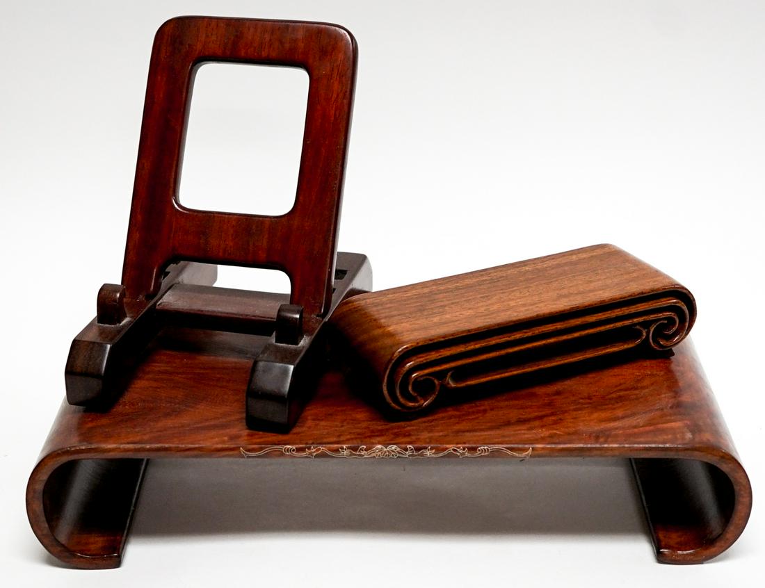 Chinese Wood Stands and Easel (1 of 14)