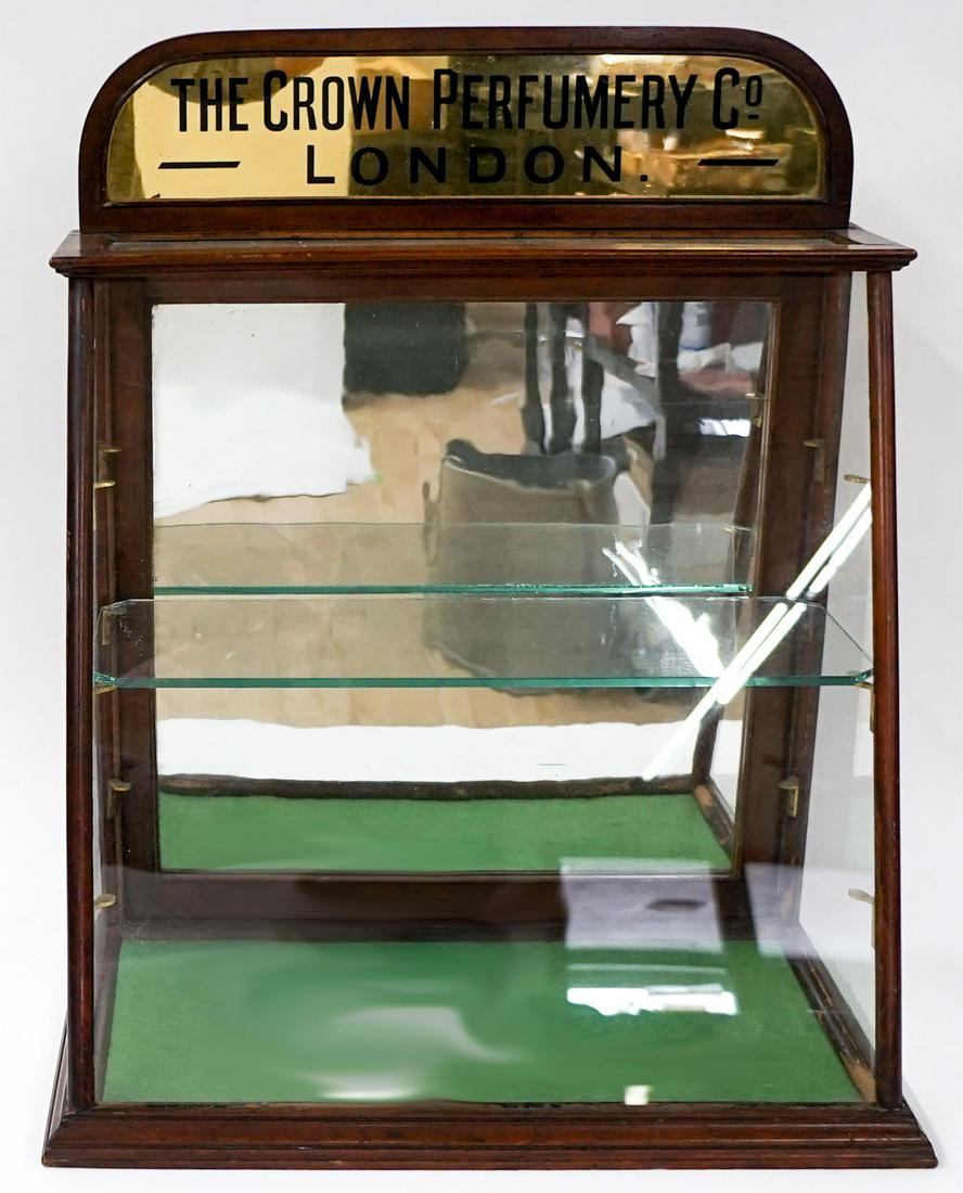 The Crown Perfumery Co. London Display Case (1 of 2)