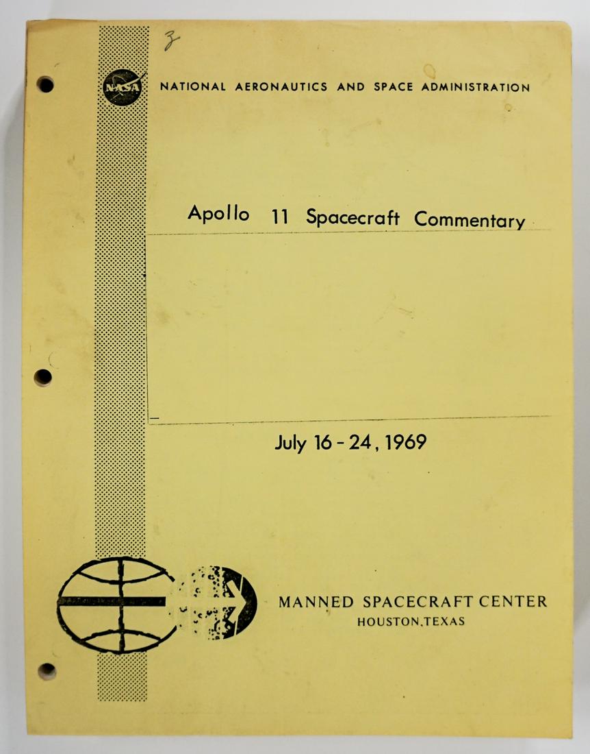 Apollo 11 Spacecraft Commentary July 16-24, 1969 (1 of 6)