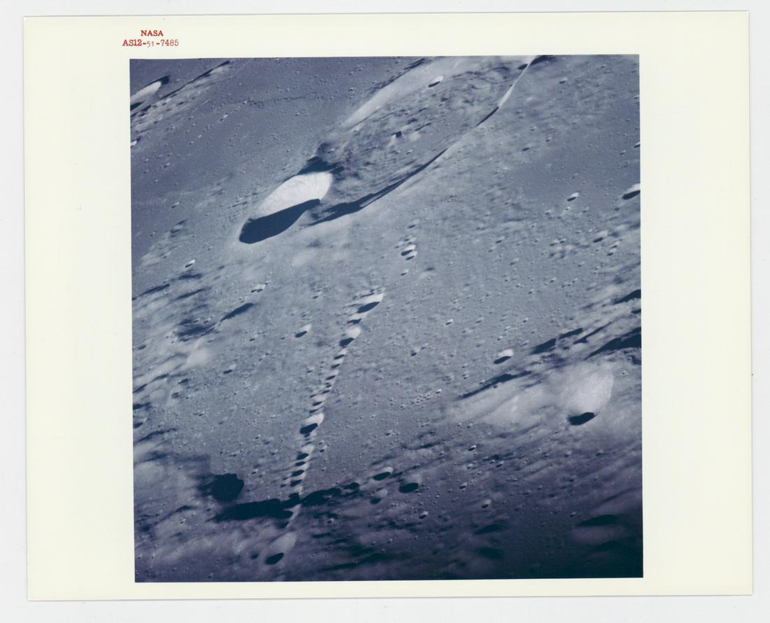 NASA Original Photograph Red Letter AS12-51-7485 (1 of 2)