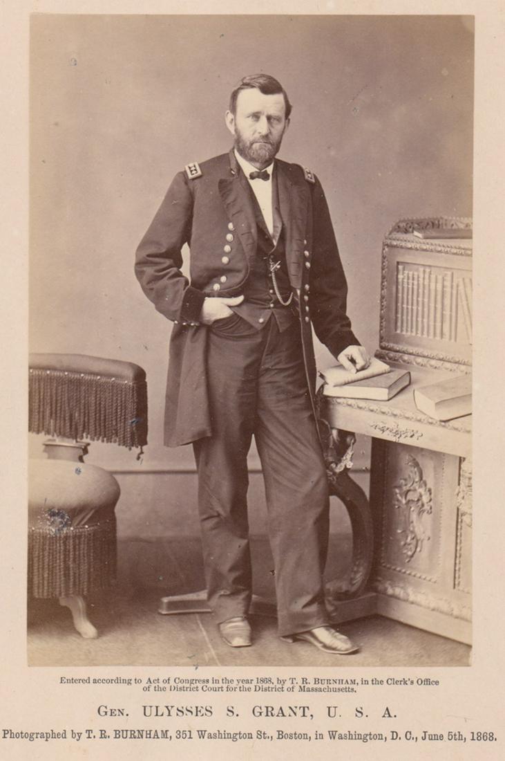 U.S. Grant Albumen Photo by T.R. Burnham (1 of 3)