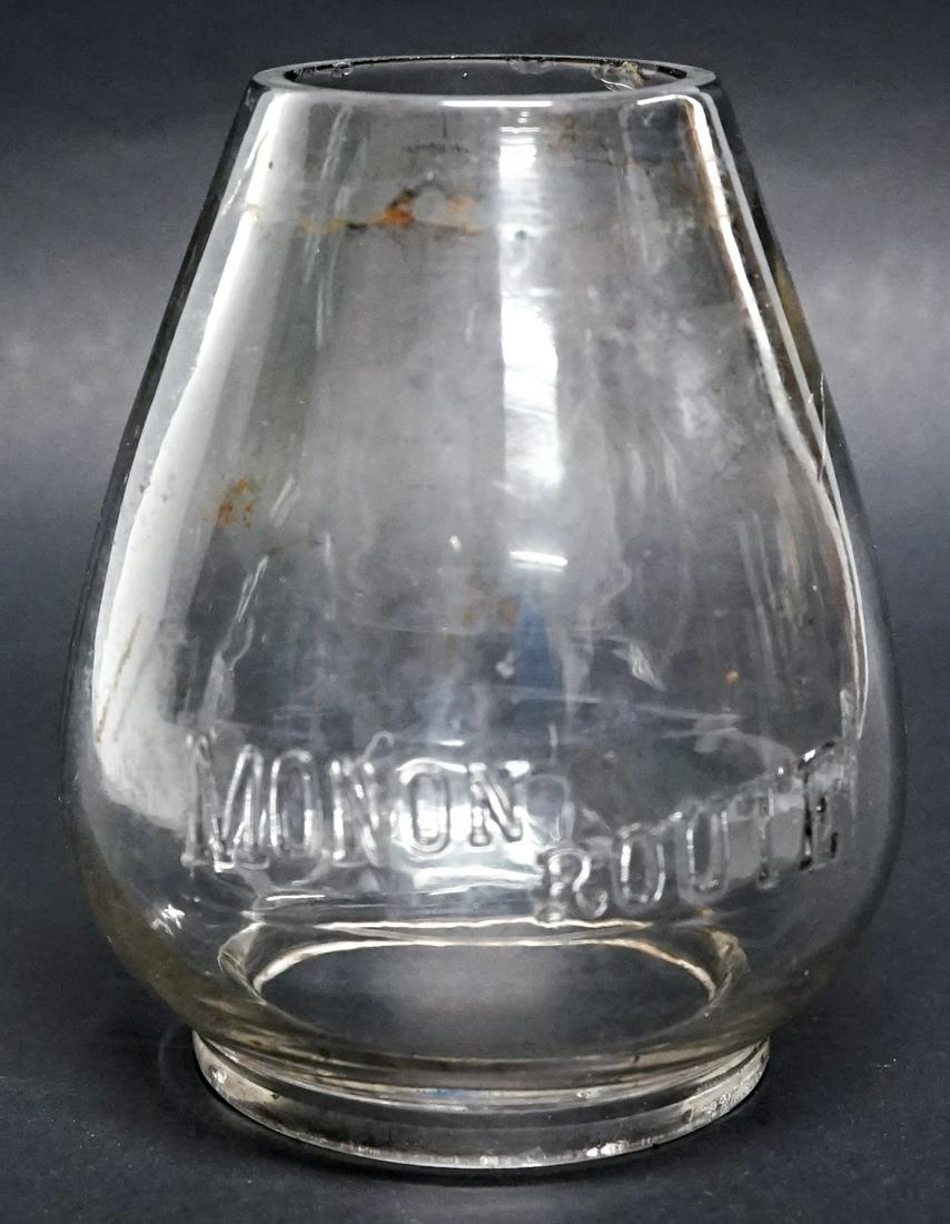 Monon Route Railroad Lantern Globe (1 of 11)