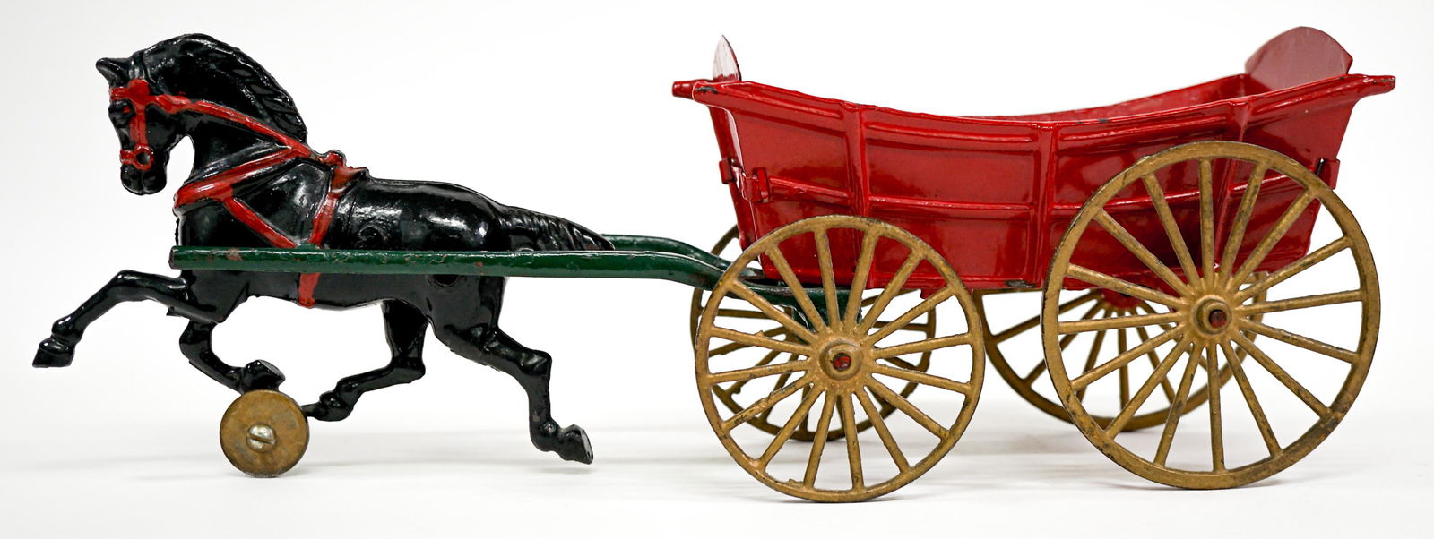 Vintage Horse Drawn Toy Wagon (1 of 6)