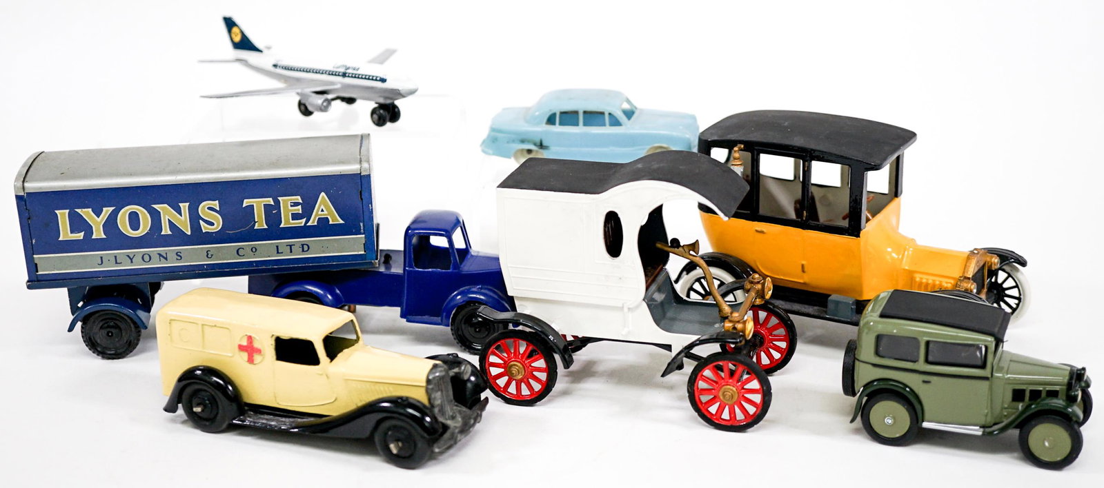 Small Tin and Plastic Transportation Vehicles (1 of 9)