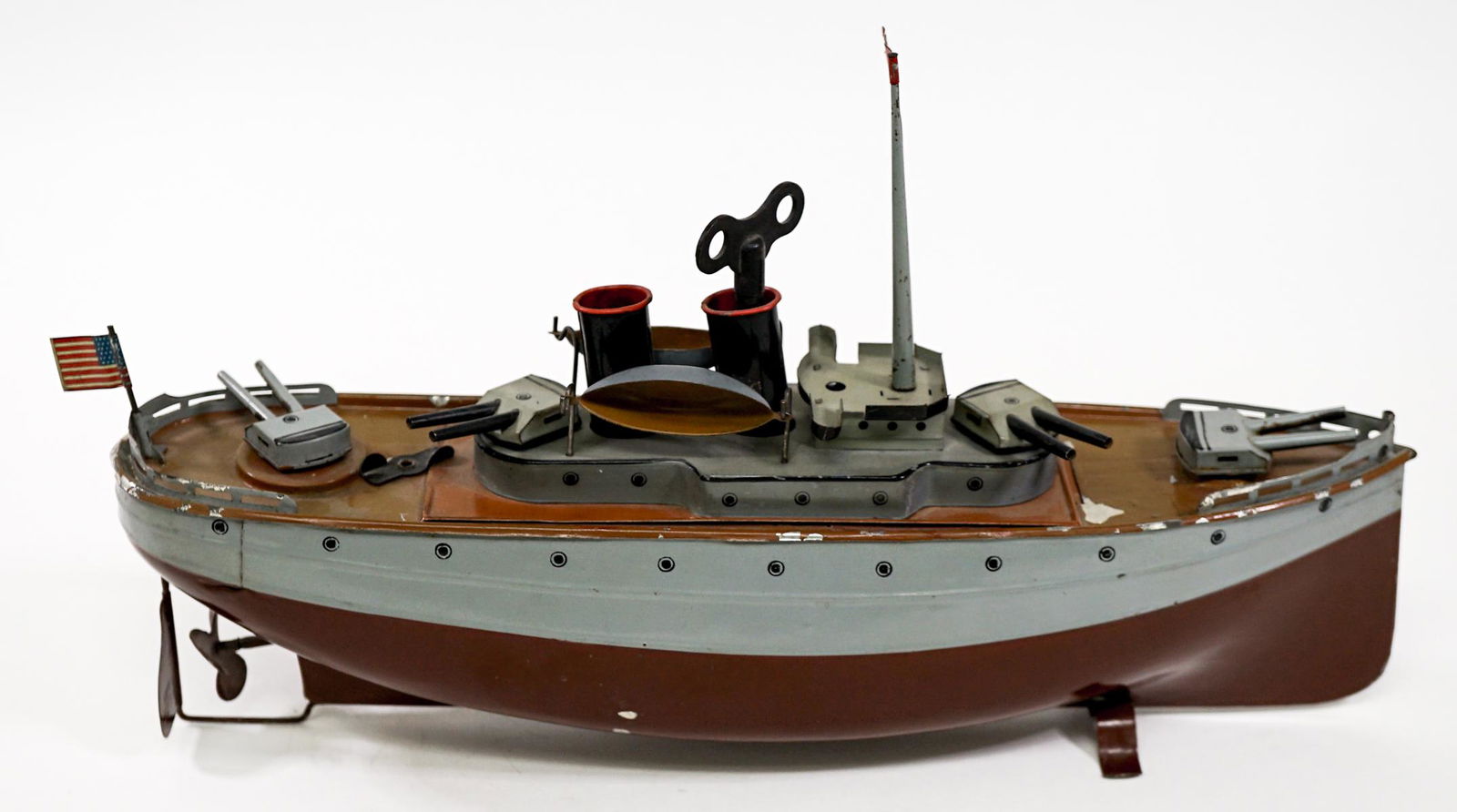Vintage Wind-Up Battleship [Made in Germany] (1 of 7)