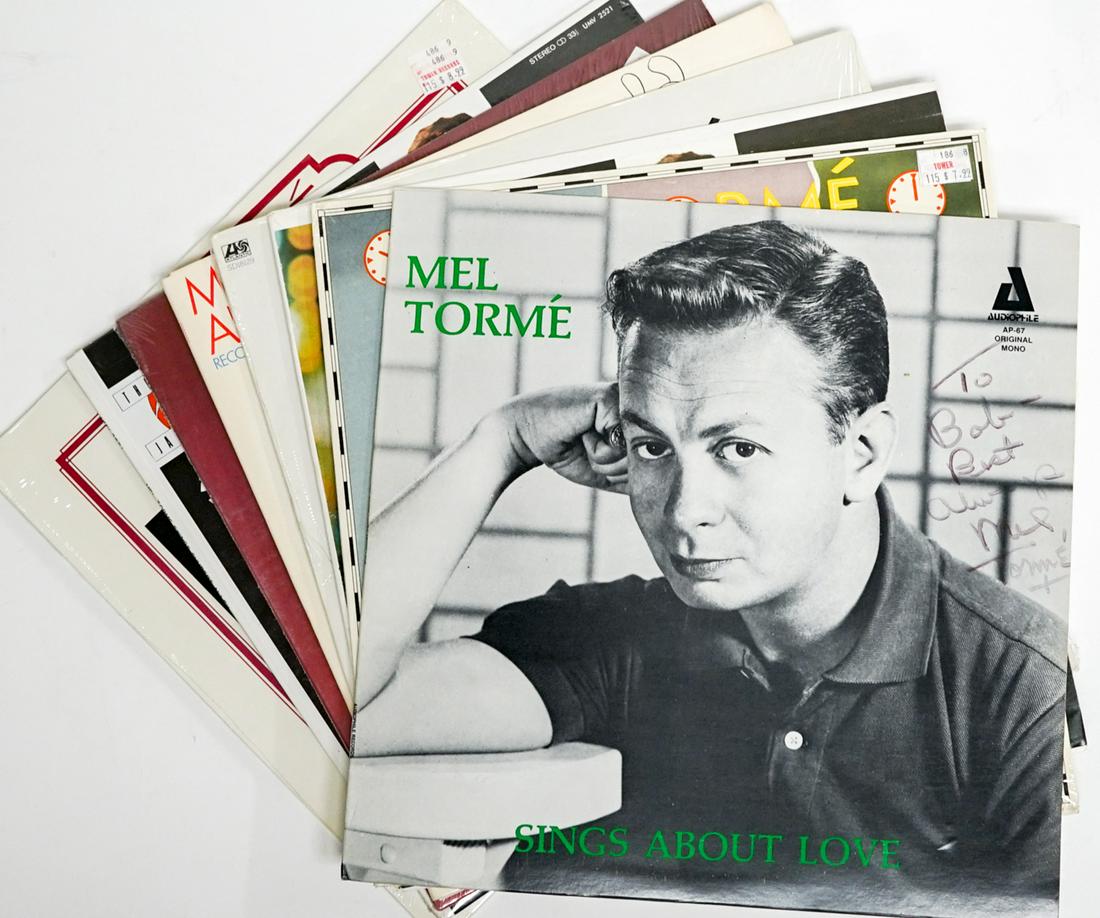 Mel Torme (8) Record LP Albums [One Signed] (1 of 16)