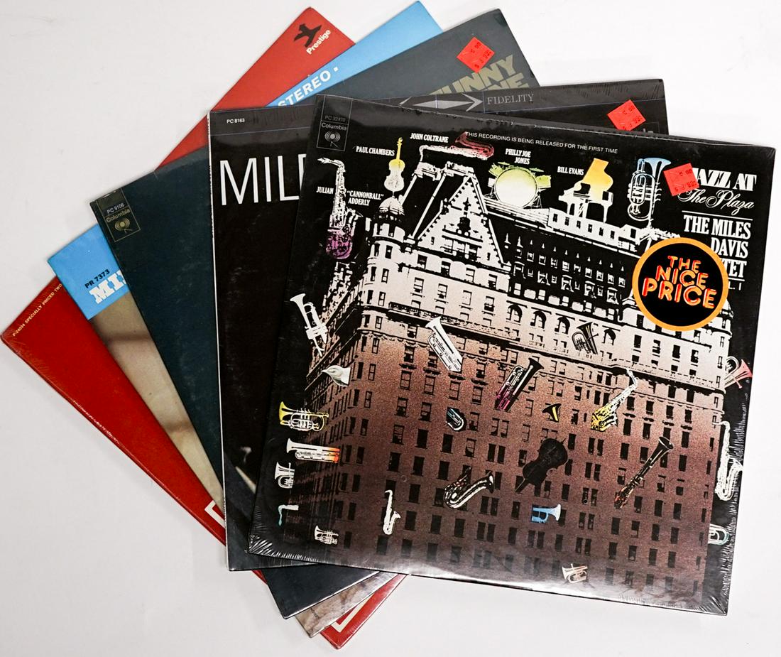 Miles Davis (5) Record LP Albums (SEALED) (1 of 7)