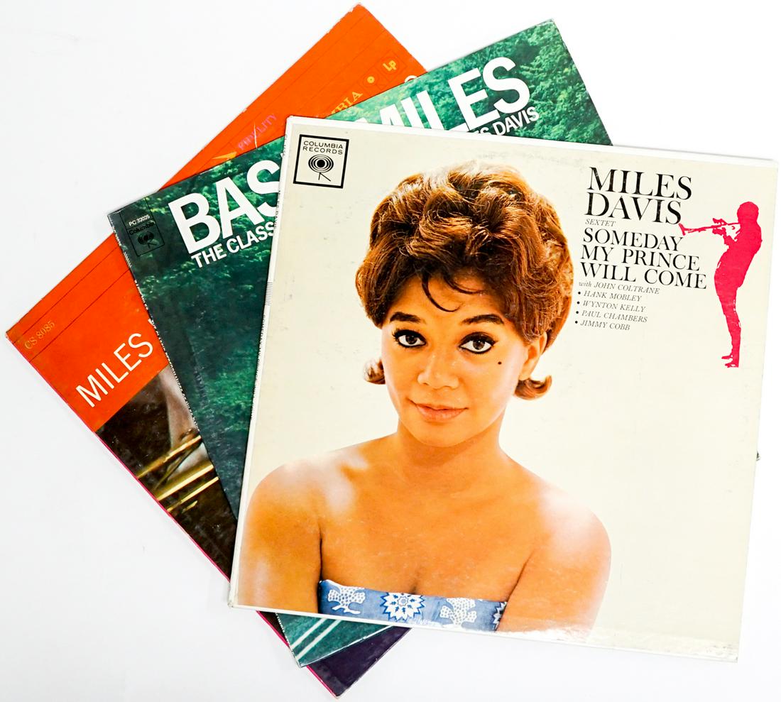 Miles Davis (3) Record LP Albums [Jazz] (1 of 7)