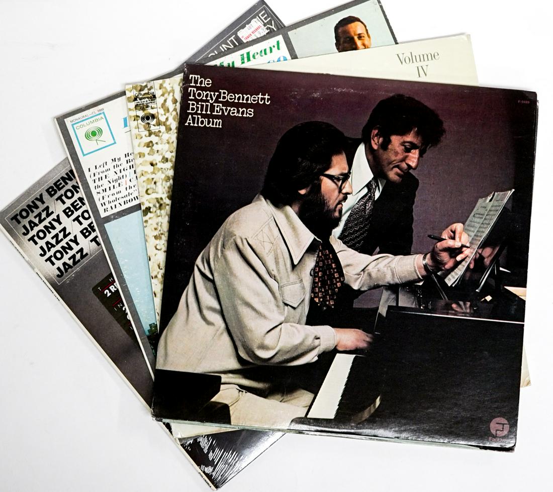 Tony Bennett (5) Record LP Albums (1 of 11)