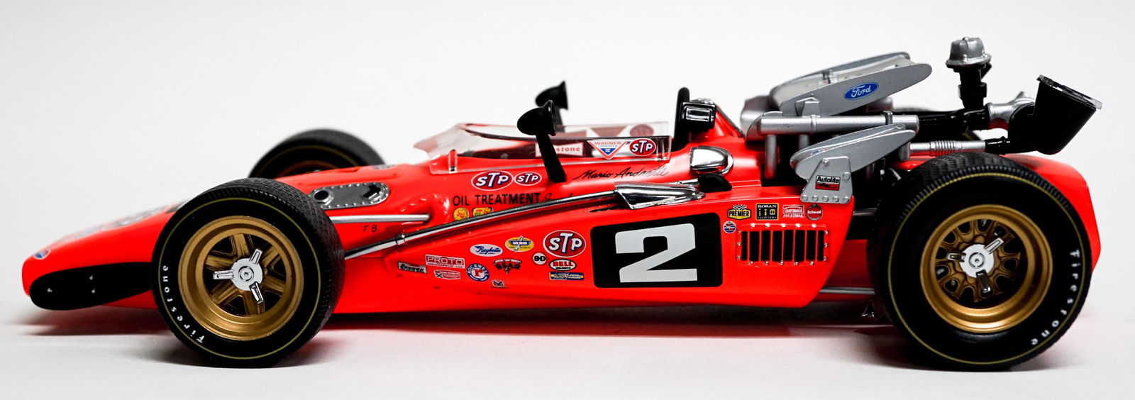 Mario Andretti's Brawner Hawk ERTL Model (1 of 5)