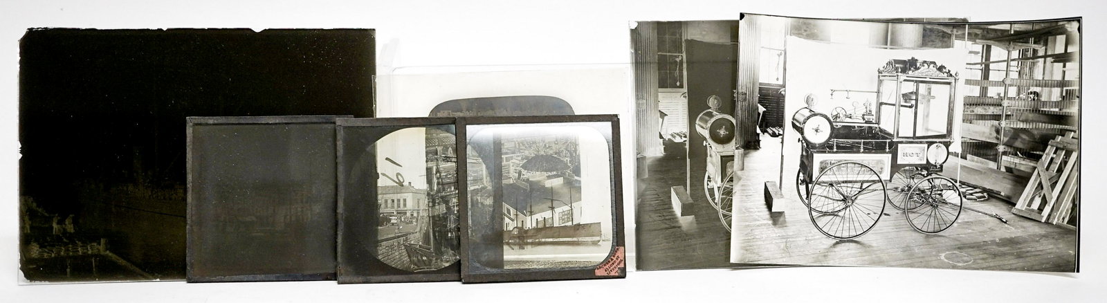Group of Antique Glass Negatives and Slides (1 of 6)