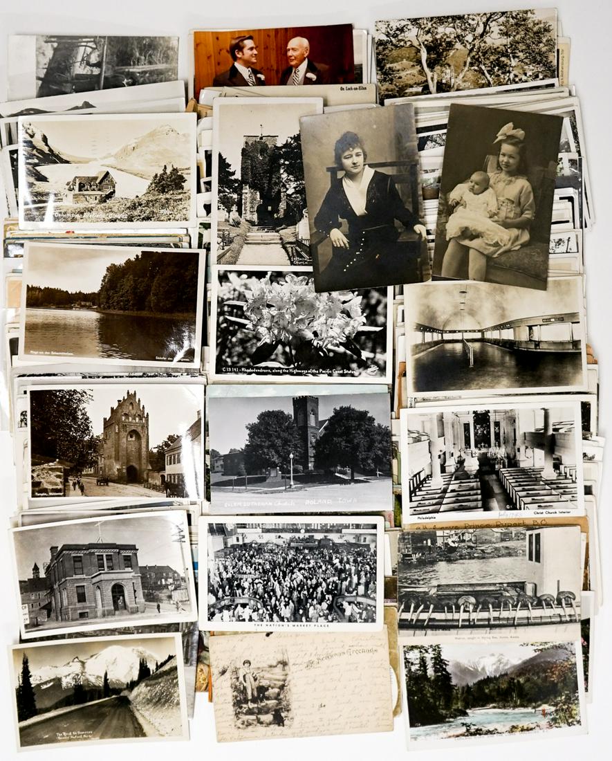 Box of Vintage & Antique Postcards (1 of 3)