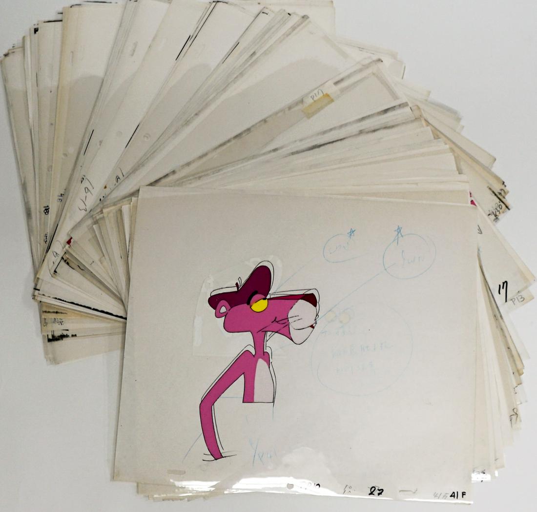 Pink Panther (60) Original Production Cels (1 of 8)