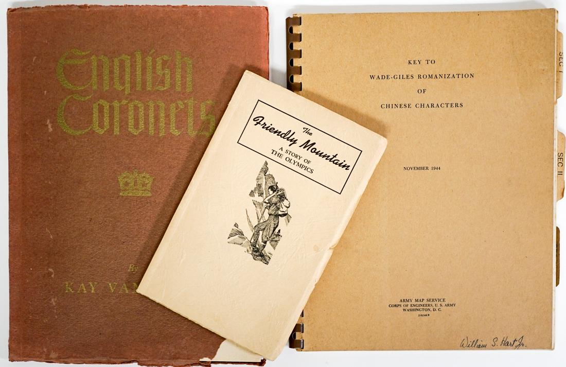 Three (3) Books [William S. Hart Jr. Collection] (1 of 12)