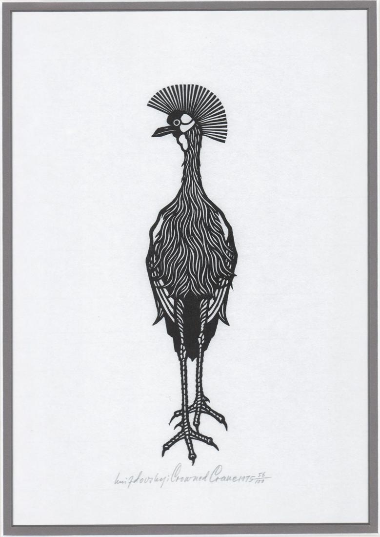 Jacques Hnizdovsky Signed Woodcut, Mint (1 of 4)