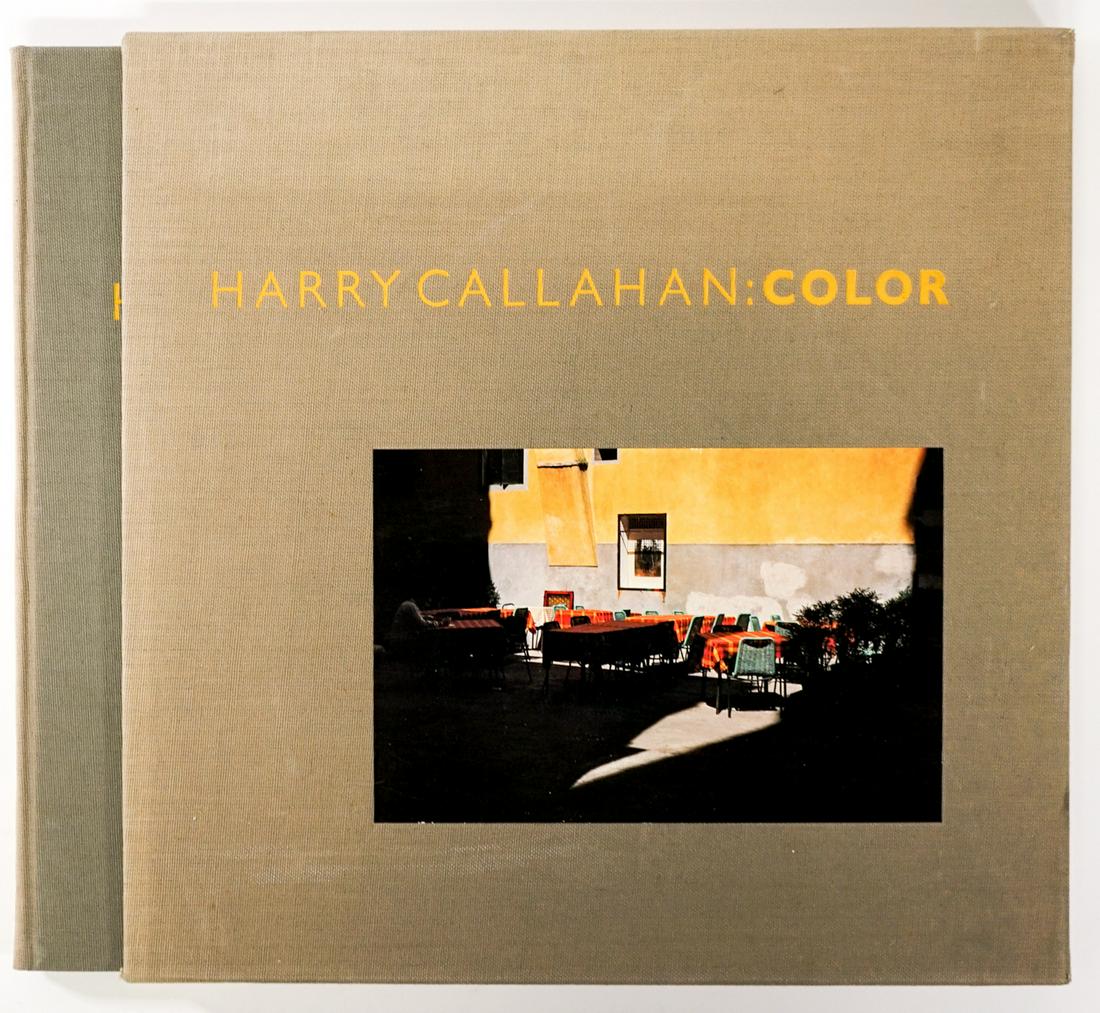 Harry Callahan: Color 1941-1980 SIGNED 1st (1 of 17)
