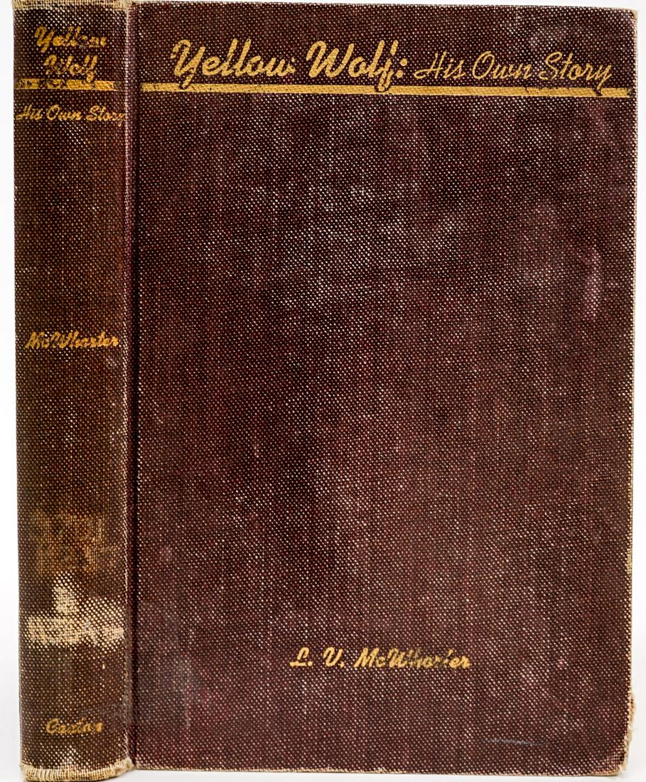 Yellow Wolf by McWhorter SIGNED 1940 (1 of 16)