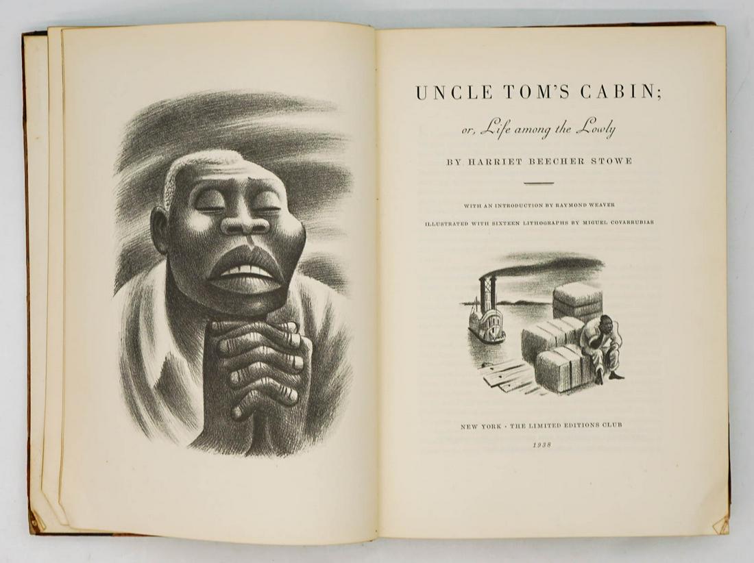 Uncle Tom's Cabin 1938 Artist Signed (1 of 8)