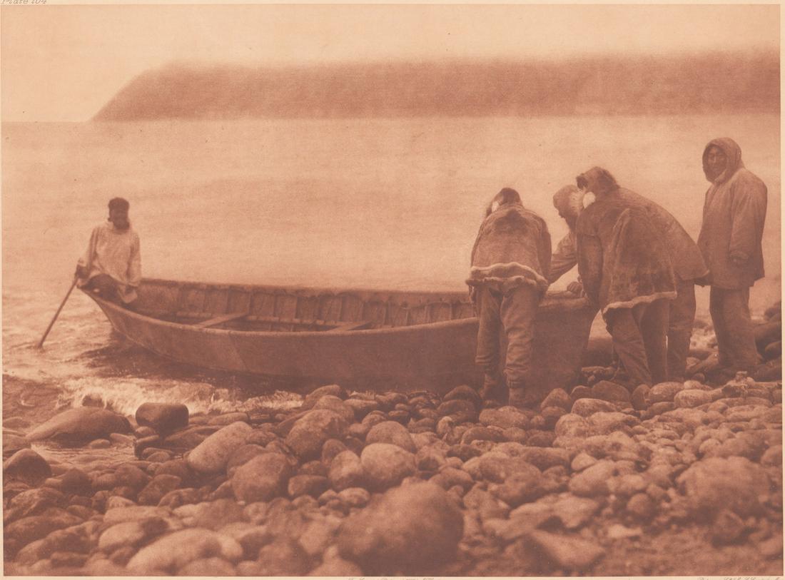 Edward Curtis Photogravure Diomede Island (1 of 4)