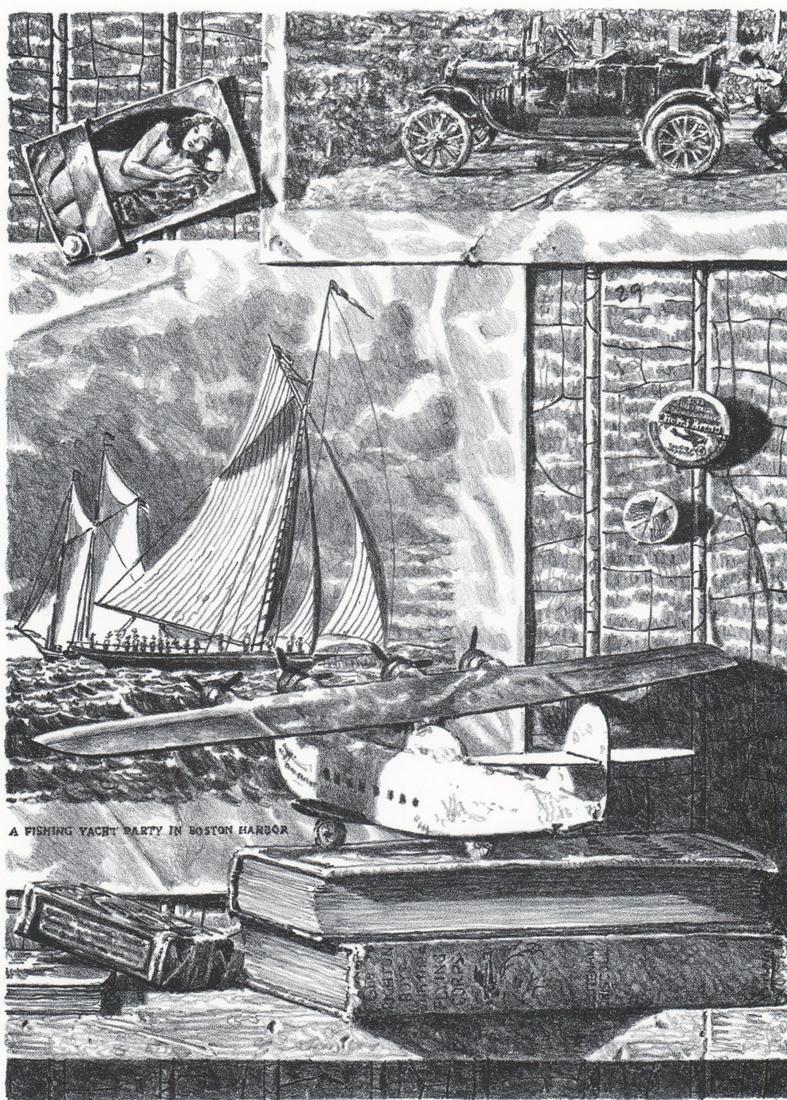 Robert Sarsony Lithograph [AAA, Transportation] (1 of 5)