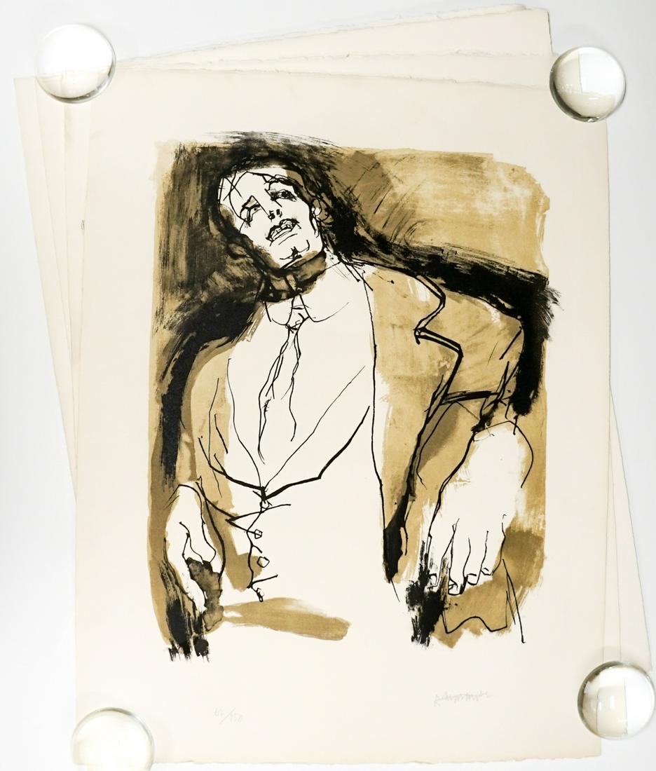 Abraham Rattner Large Lithographs [Portraits] (1 of 13)