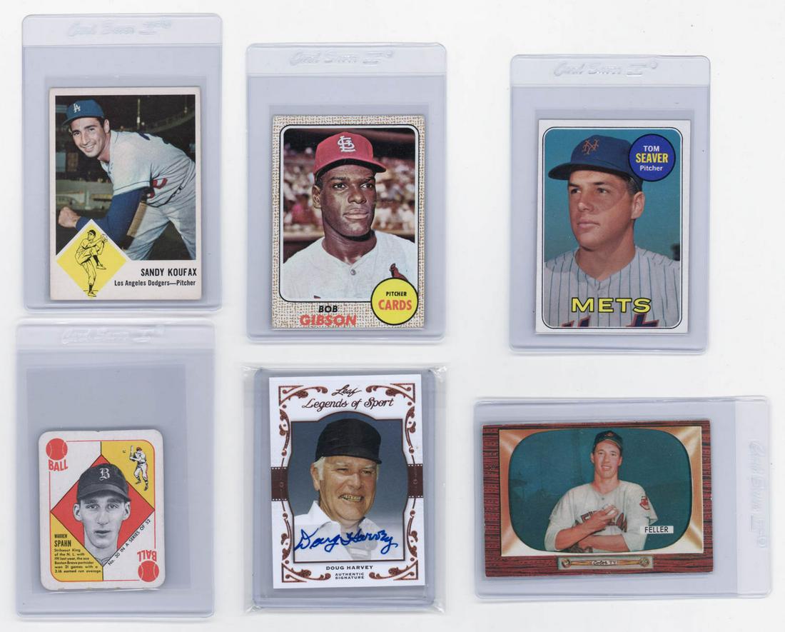 Group of Vintage Baseball Cards (6) (1 of 2)