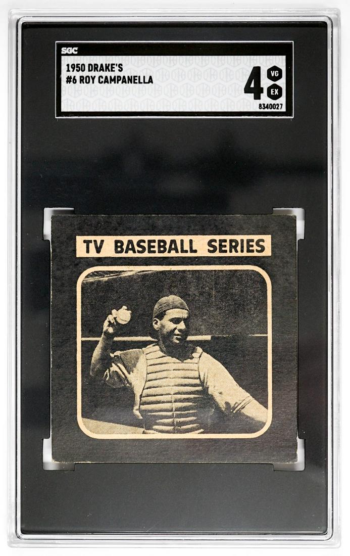 Roy Campanella 1950 Drake's #6 SGC 4 (1 of 2)