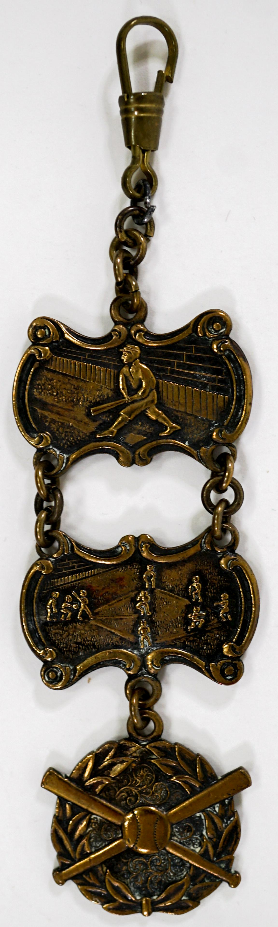 Antique Baseball Watch Fob (1 of 3)