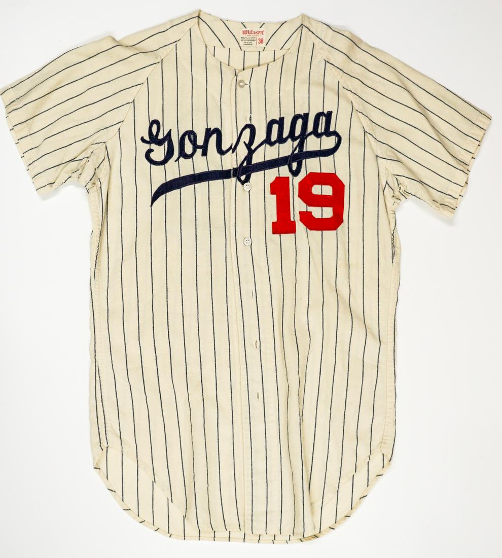 Tom Mulcahy's Gonzaga University Baseball Jersey (1 of 7)
