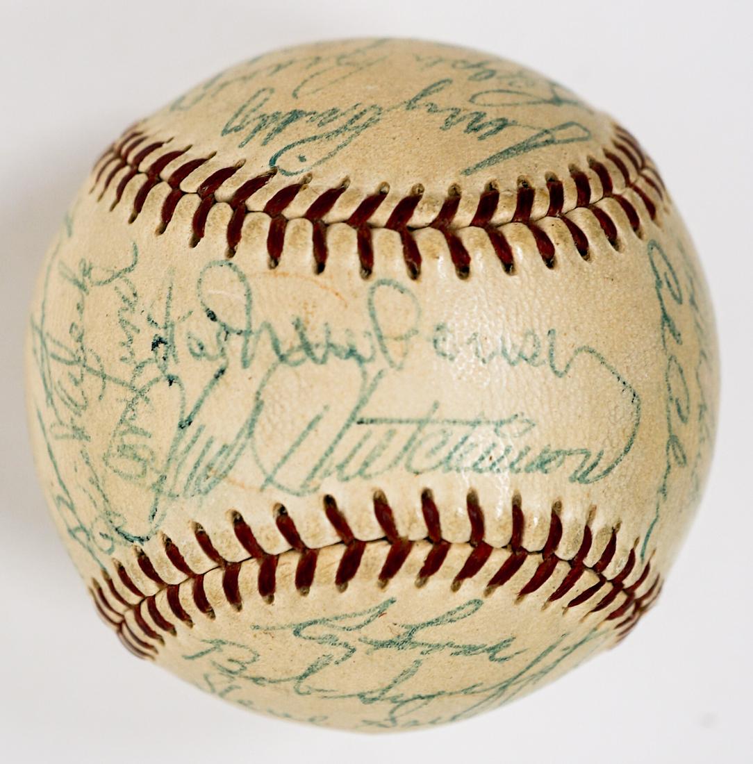 1953 Detroit Tigers Team Signed Baseball (1 of 7)