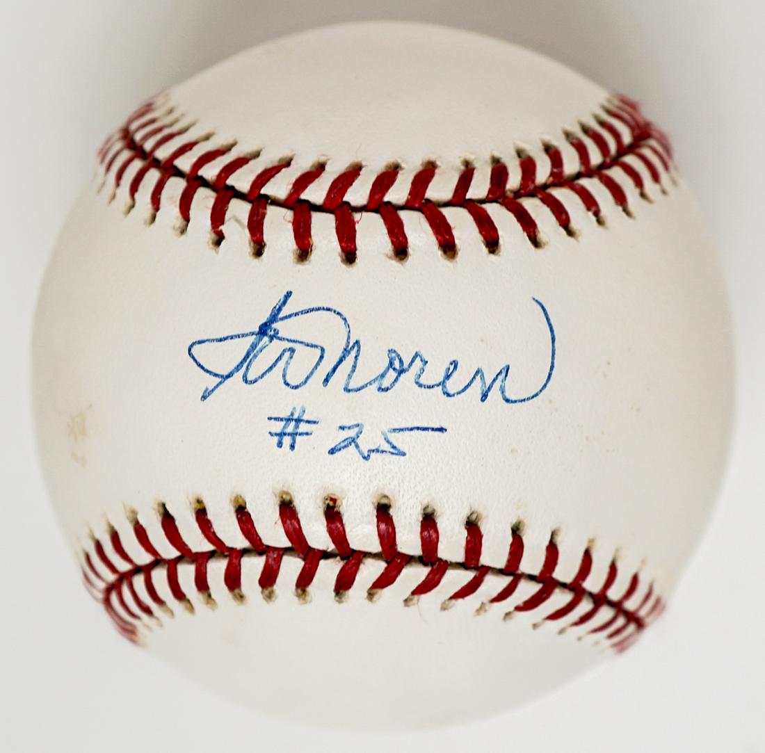 Irv Noren Single Signed Baseball JSA COA (1 of 2)