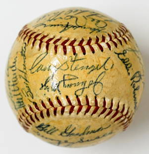 1953 Mlb All Star Game Signed Baseball