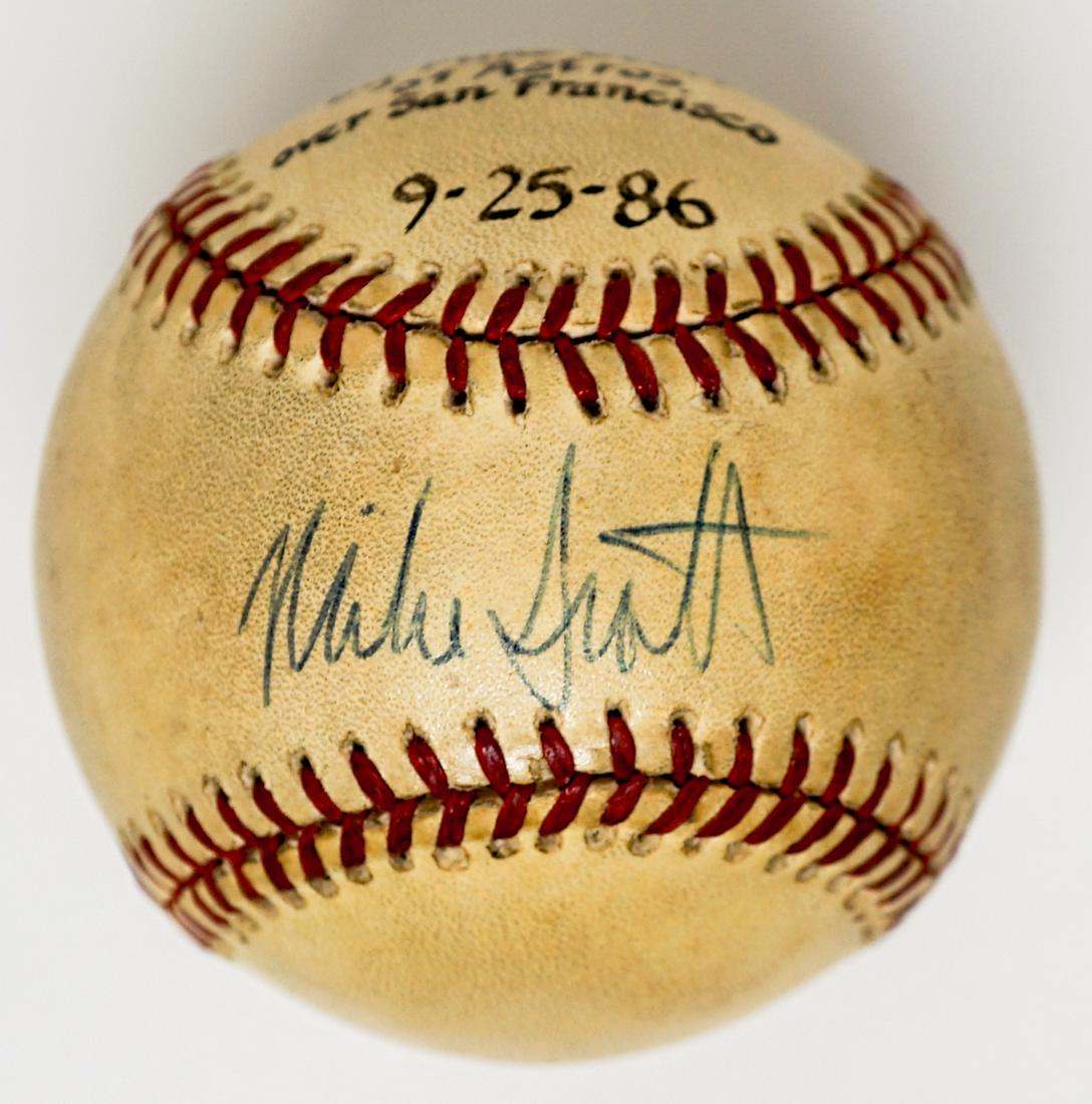 Mike Scott Signed Game Used No Hit Game Ball (1 of 3)