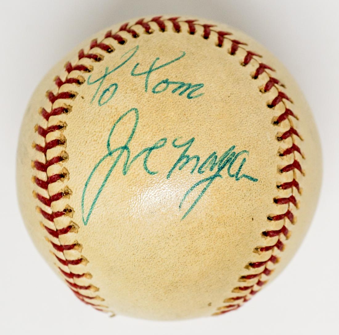 Joe Morgan Single Signed Baseball BAS COA (1 of 2)