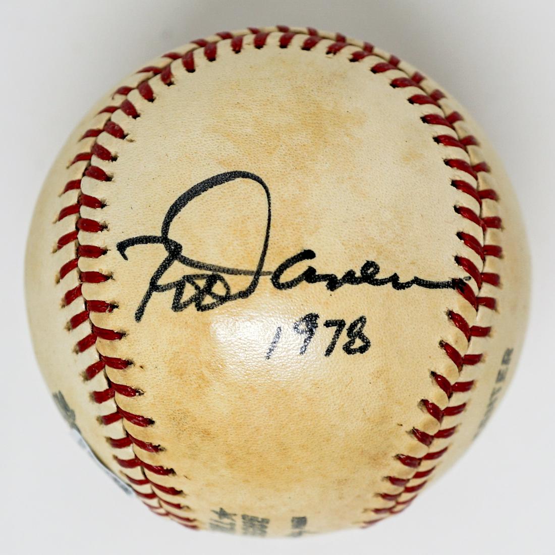 Rod Carew Single Signed Baseball BAS COA (1 of 2)