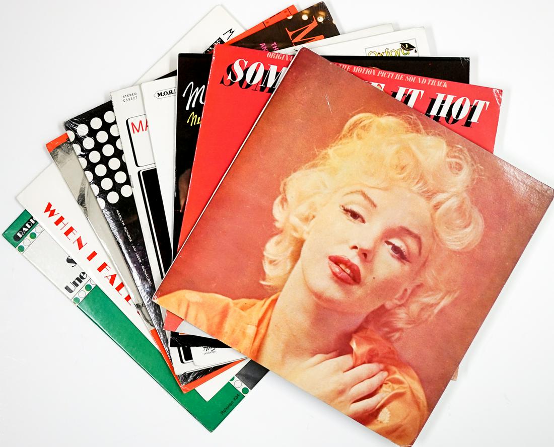 Marilyn Monroe (9) Vinyl LP's (1 of 12)
