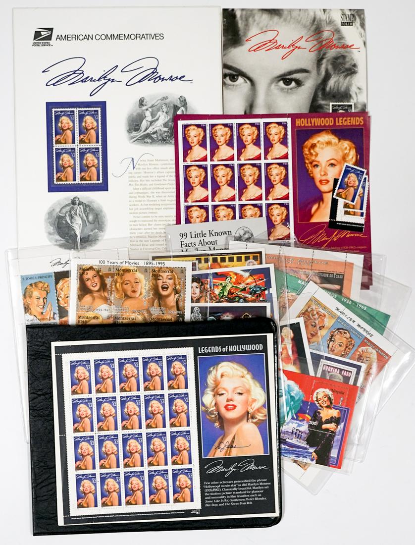 Marilyn Monroe Commemorative Stamps (1 of 6)