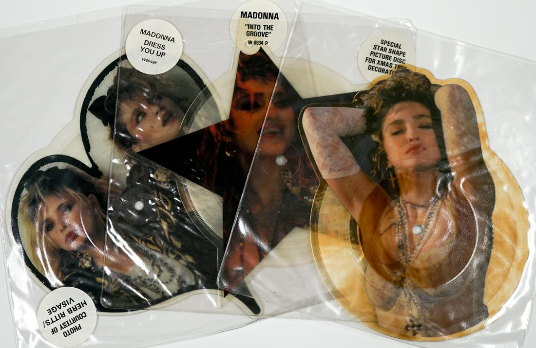 Madonna (3) Shaped Picture Discs (1 of 3)