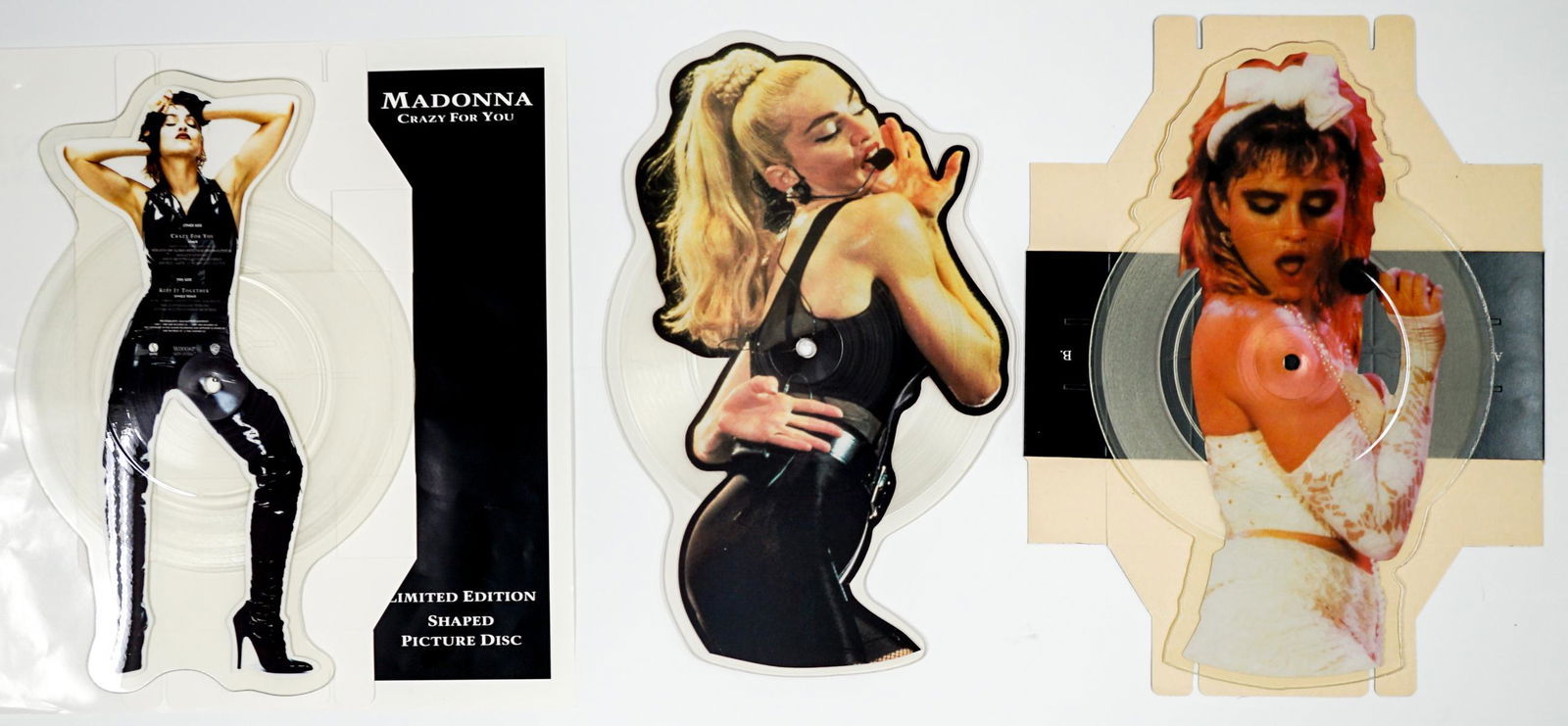 Madonna (3) Shaped Picture Discs (1 of 2)