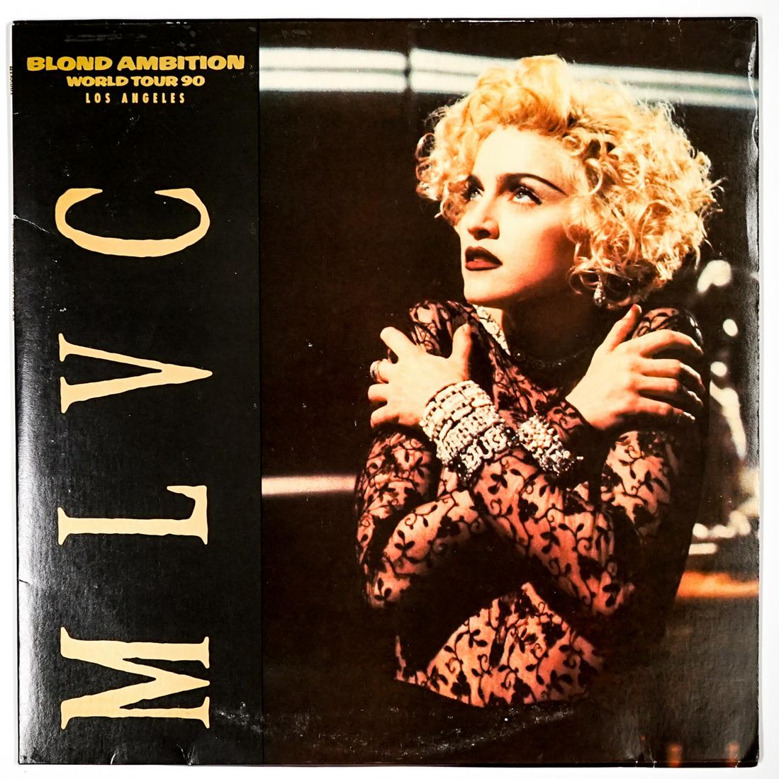 Madonna (MLVC) Blond Ambition 1990 LA Double LP (1 of 4)