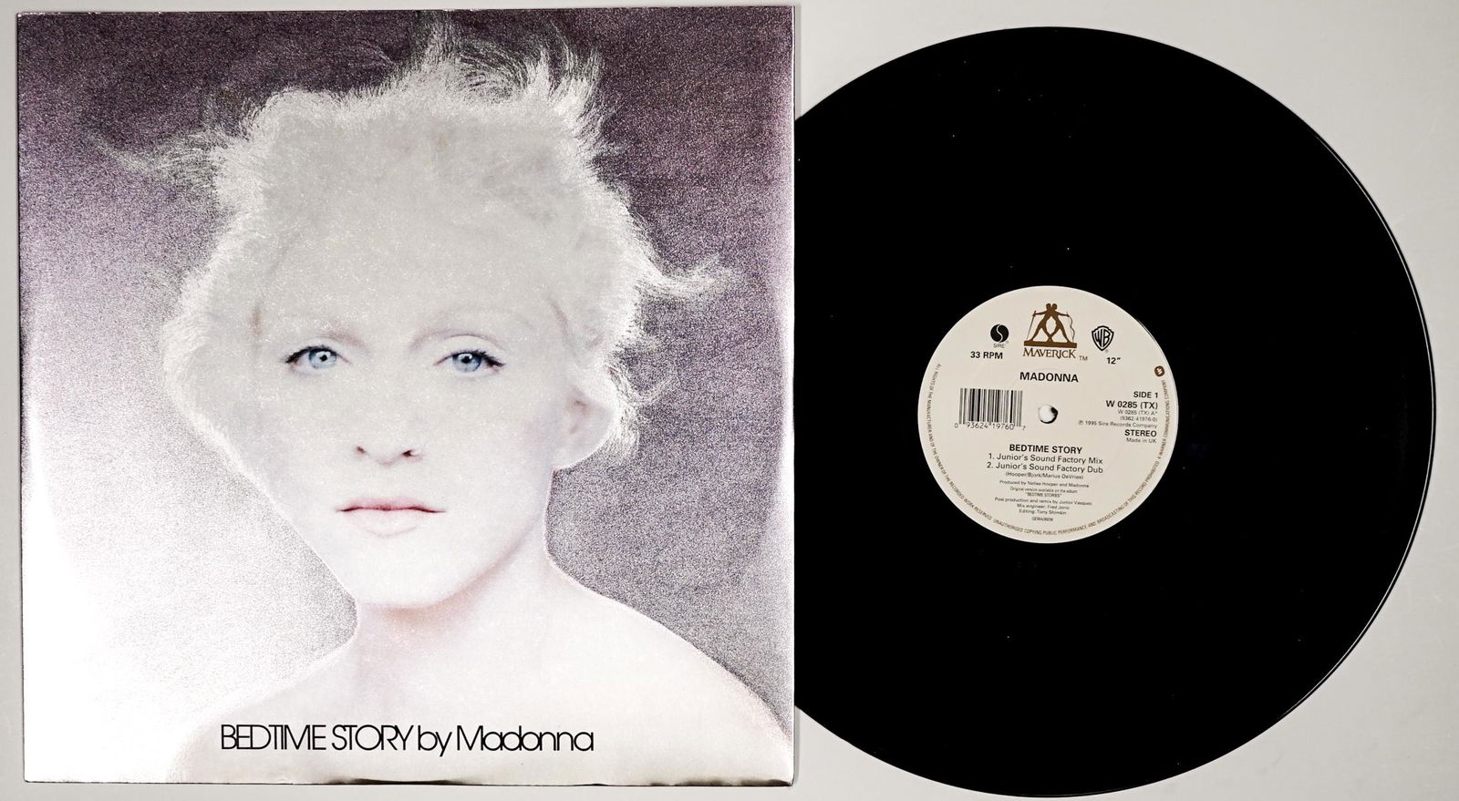 Madonna Bedtime Story 12" Maxi Vinyl [Hologram] (1 of 2)