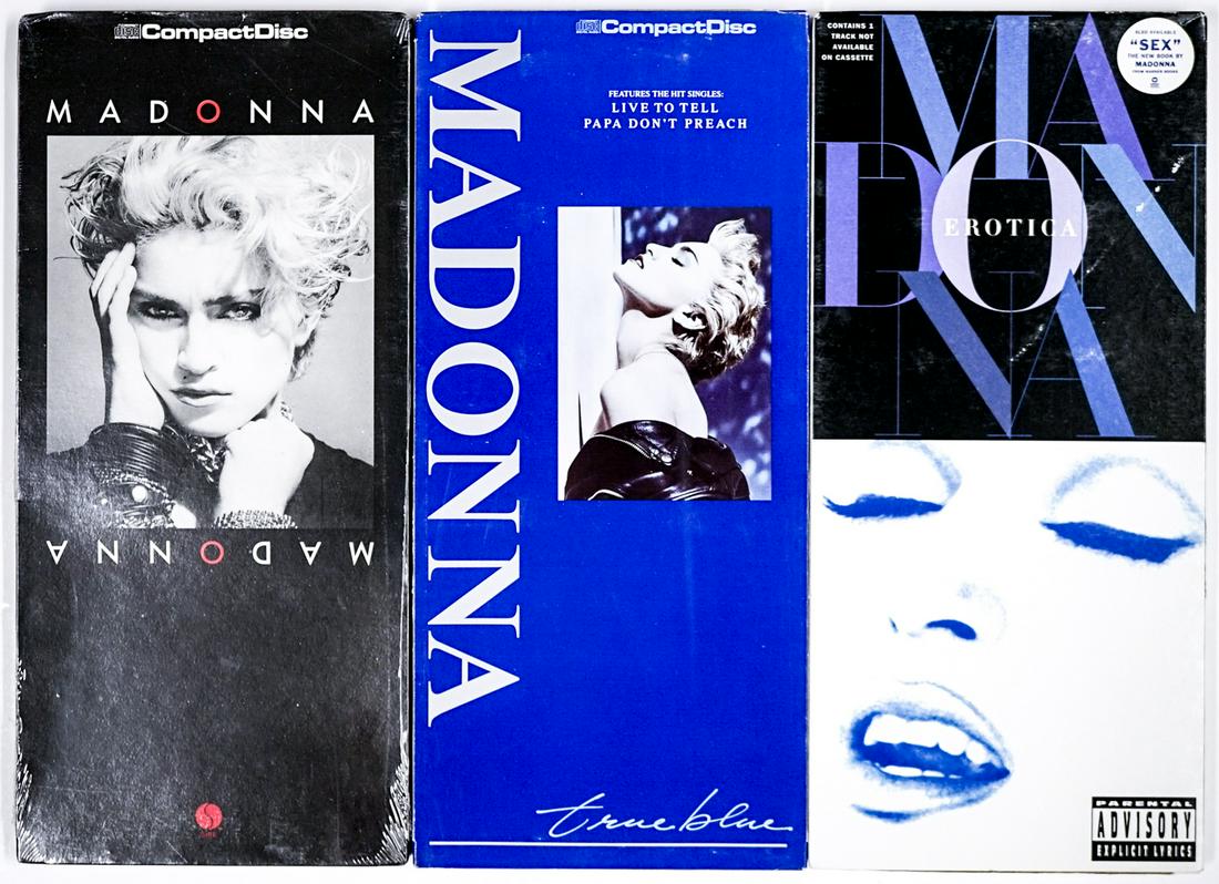 Madonna (3) Long Box CD's (SEALED) (1 of 2)