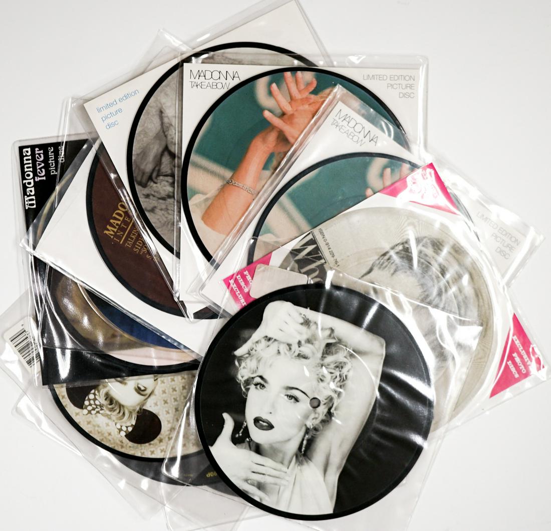 Madonna (11) Picture Discs [7 Inch Single Records] (1 of 7)