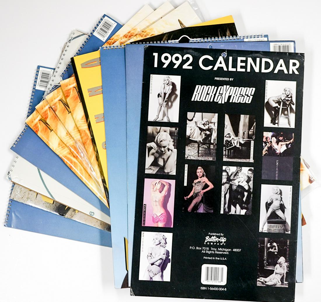 Madonna (11) Calendars and (1) Photo Book (1 of 13)
